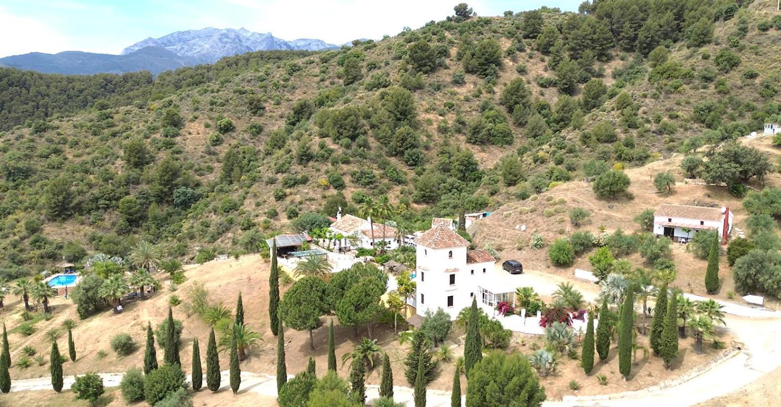 Rural Cottage, With Pool & Optional Private 6 Guests Jacuzzi Tolox Exterior foto