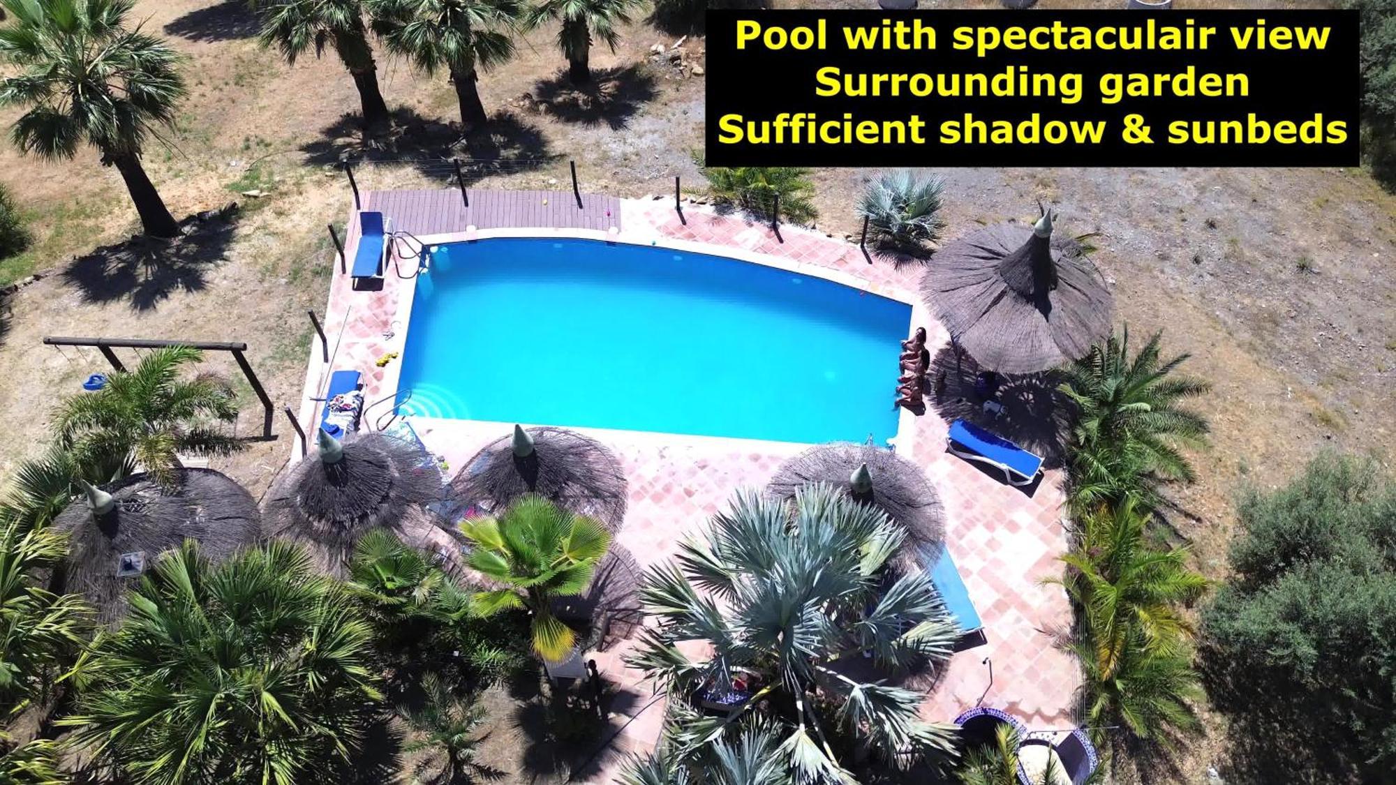 Rural Cottage, With Pool & Optional Private 6 Guests Jacuzzi Tolox Exterior foto