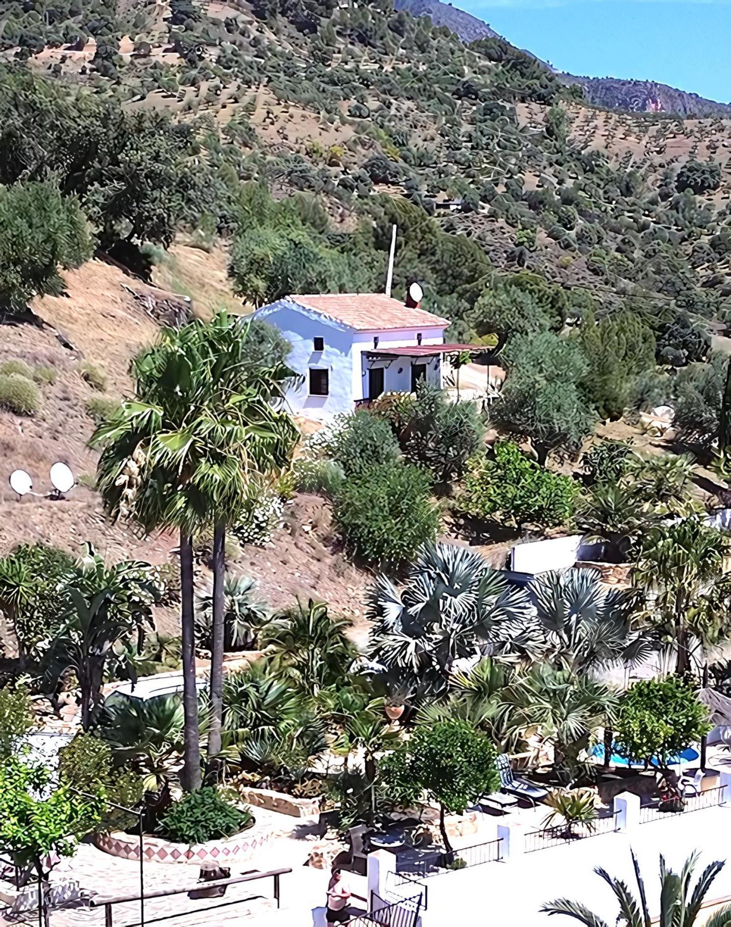 Rural Cottage, With Pool & Optional Private 6 Guests Jacuzzi Tolox Exterior foto